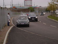 First in line, a British-built Citroen