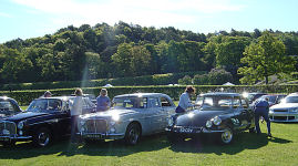 First in line, a British-built Citroen