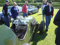 First in line, a British-built Citroen