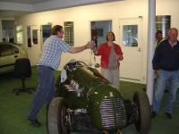 First in line, a British-built Citroen