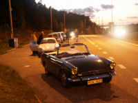 Hopsamling i Kalleb�cksbacken.