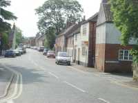 Bygatan fr�n hotellet