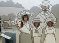 Sicken samling m�nniskor!