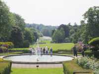 En del av slottsparken