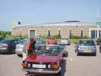 P� parkeringsplatsen