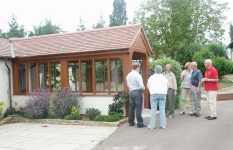 Samling vid entr�n