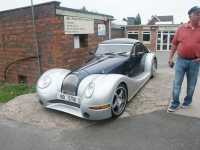 Besk p Morganfabriken i Malvern Link