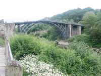 Bron sedd fr�n norra stranden