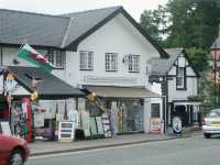 Vntan p buss i Llangollen