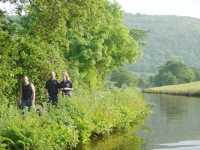 P� norra sidan av akvedukten