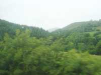 Vacker vy fr�n t�get