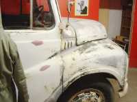 Den skamfilade r�narlastbilen