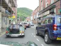 Karavan inne i Llangollan