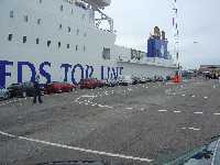 Vid DFDS-terminalen