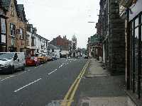 Huvudgatan i Rhayader