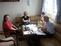 Planering i salongen