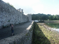 En annan del av stadsmuren mot havet