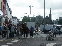 Det lilla torget med sina pr�nglare