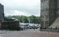 Vy fr�n torget mot inre hamnen