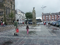 Annorlunda font�n p� torget