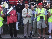 Den gamla stadsk�rnan i Caernarfon