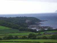 Curzean Castle sett fr�n v�gen norrut