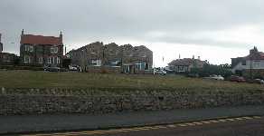 Hotellet sett fr�n v�gen