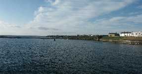 Vy s�derut fr�n norra hamnpiren