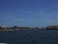 Nya hamnen sedd fr�n museihamnen